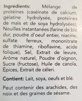 Soupe de nouilles de poulet